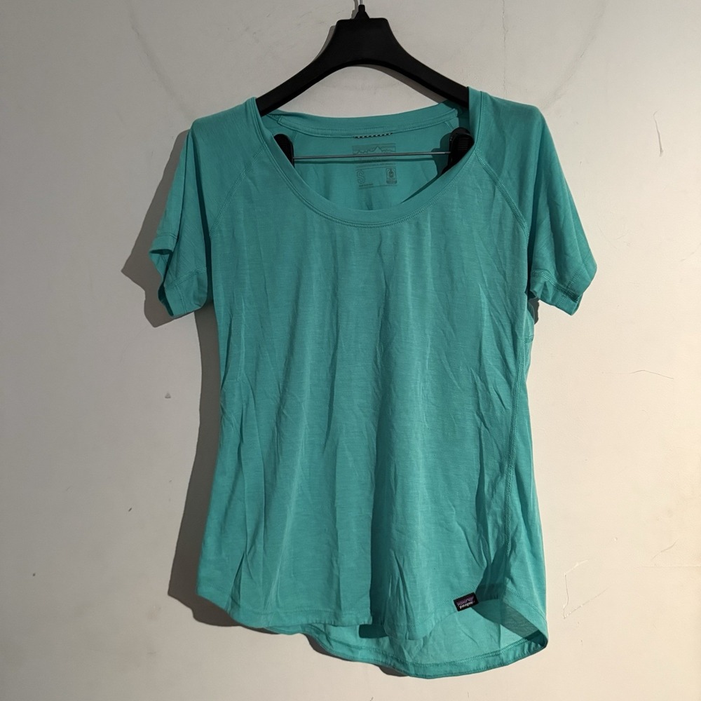 Patagonia Shirt Womens S Capilene Cool Trail Shirt Short Sleeve Hiking Workout